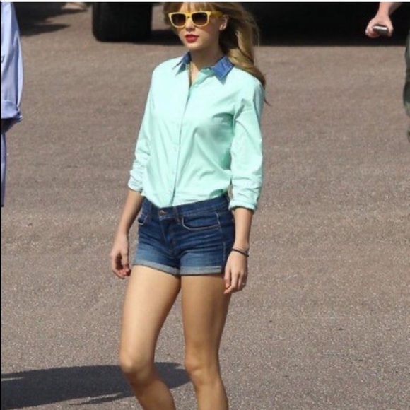 💚Anthropologie Maeve Mint Blouse - Picture 6 of 7